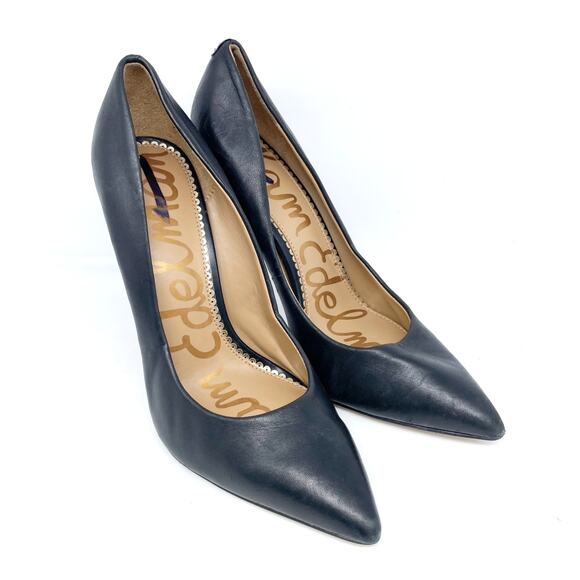 Sam Edelman Women's Danna Pointed Toe Leather Pumps Size 8.5 M - Picture 1 of 14